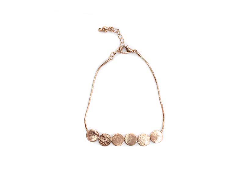 Junia Circle Bracelet - Rose Gold