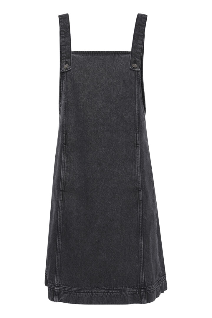 Monia Dress - Mid Grey Denim