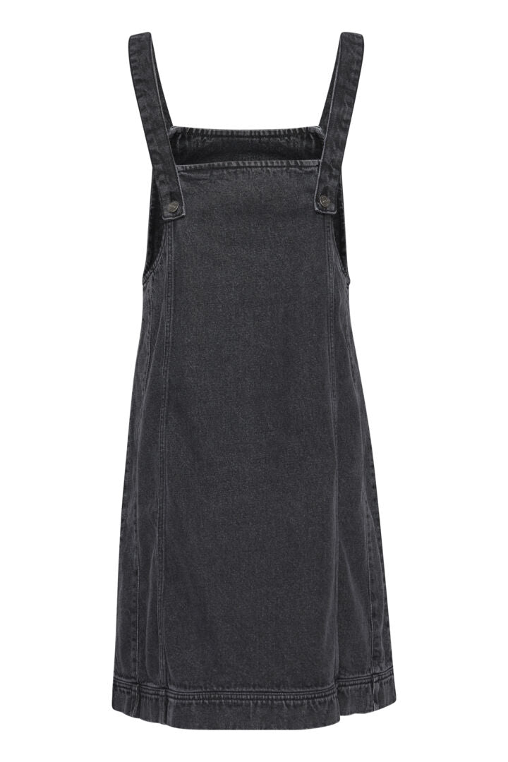 Monia Dress - Mid Grey Denim