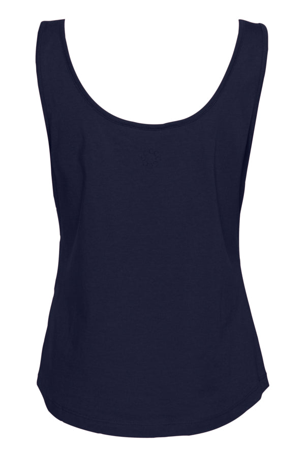 Naia Top - Navy Blazer