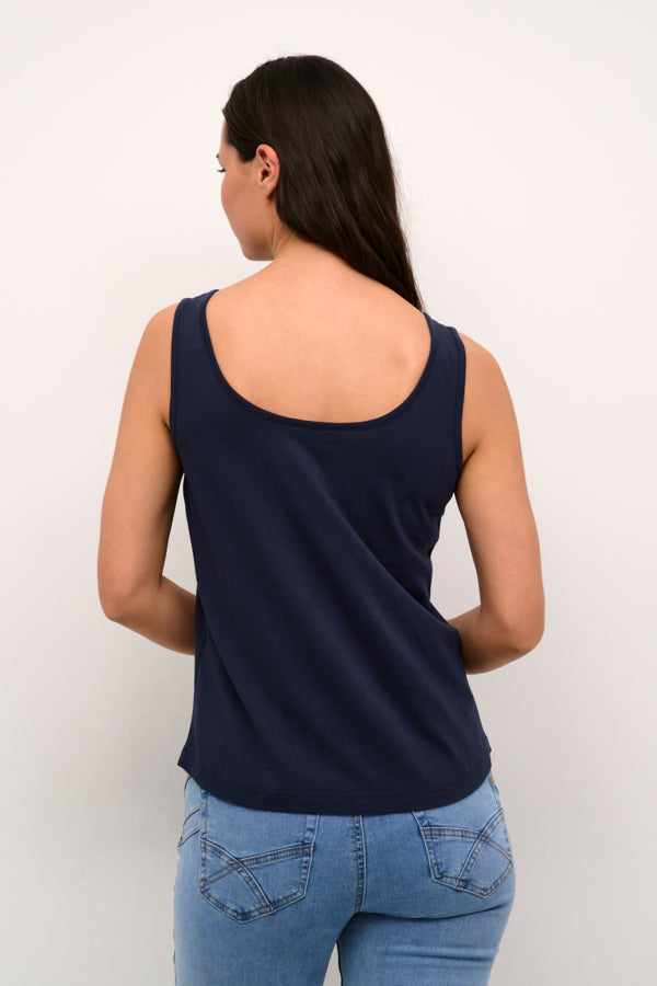 Naia Top - Navy Blazer