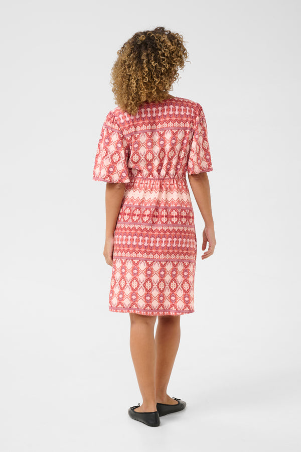 Tiah Dress - Ethnic Geometric