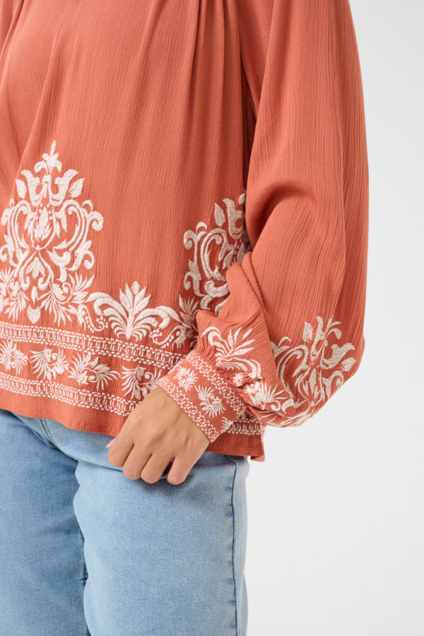 Zoe Blouse - Bruschetta