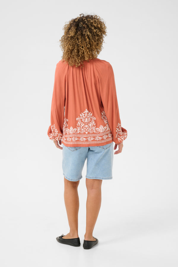 Zoe Blouse - Bruschetta