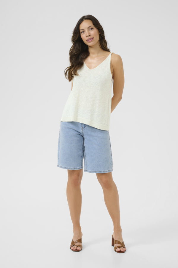 Evisa Knit Top - Marshmallow