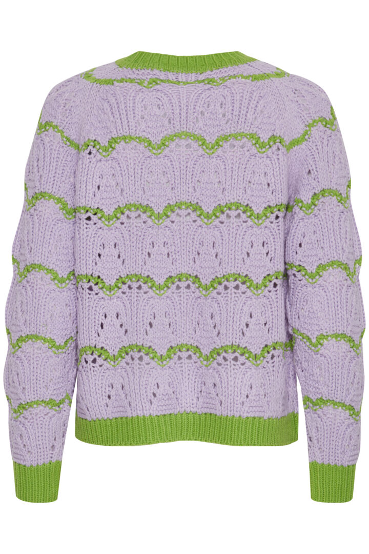 Otinka Cable Jumper - Purple Rose Mix