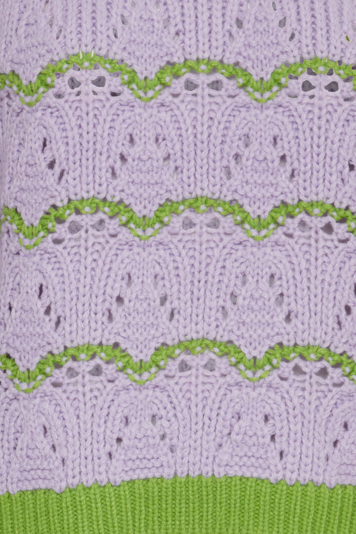 Otinka Cable Jumper - Purple Rose Mix