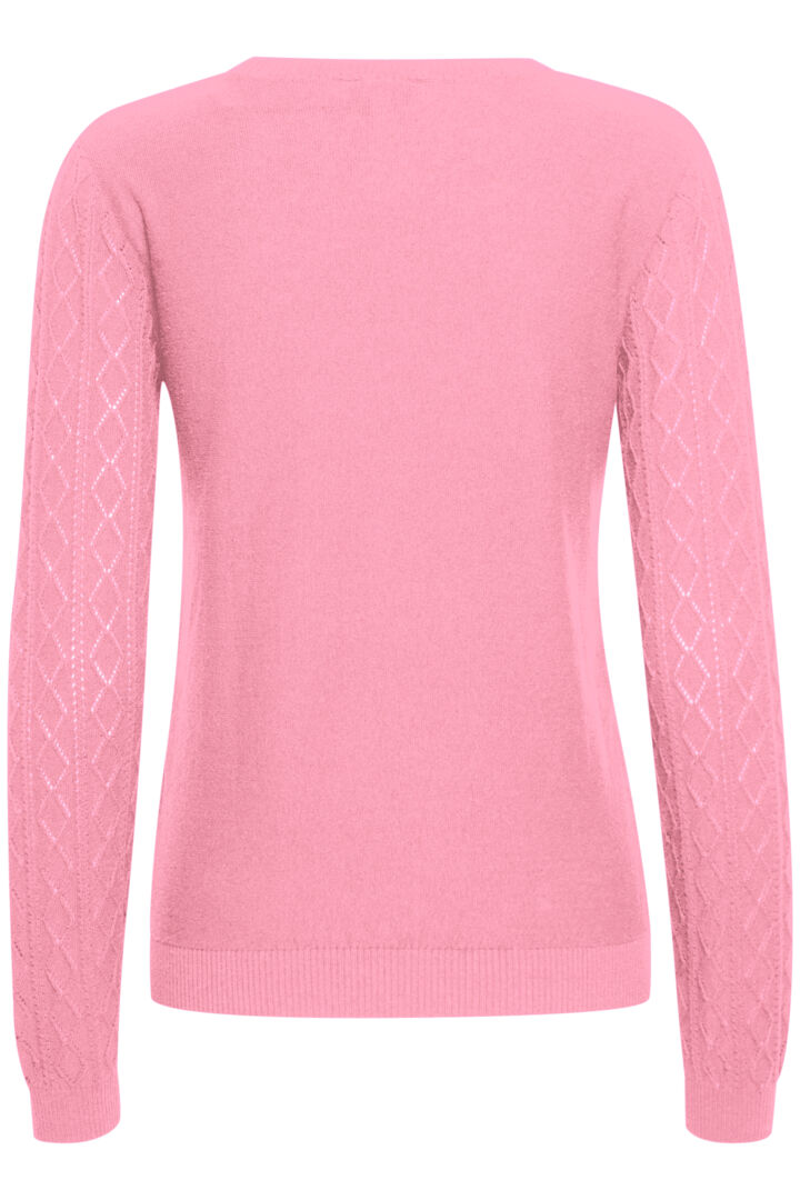 Olivette Pullover - Begonia Pink