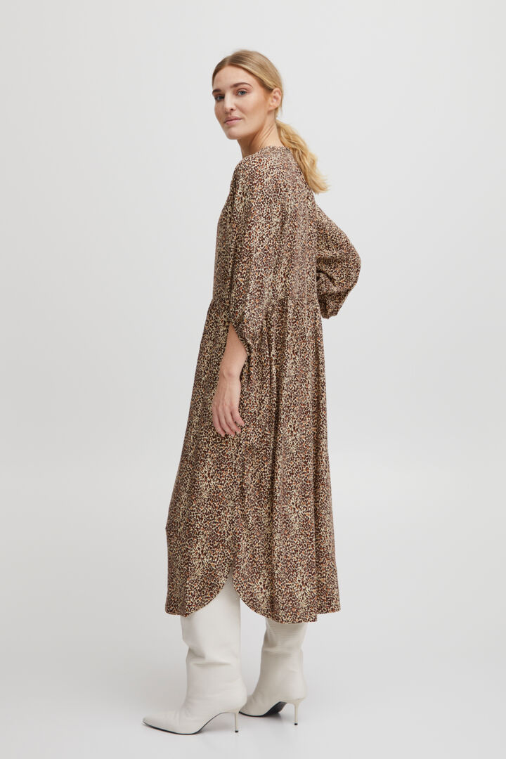 Joella Long Tunic - Iced Coffee Mix