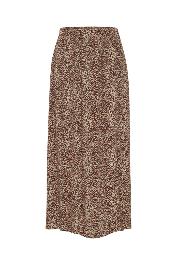 Joella Slit Skirt - Iced Coffee Mix