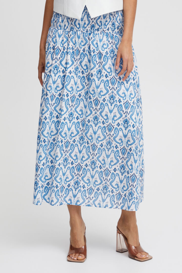 Elsano Skirt - Vista Blue Mix