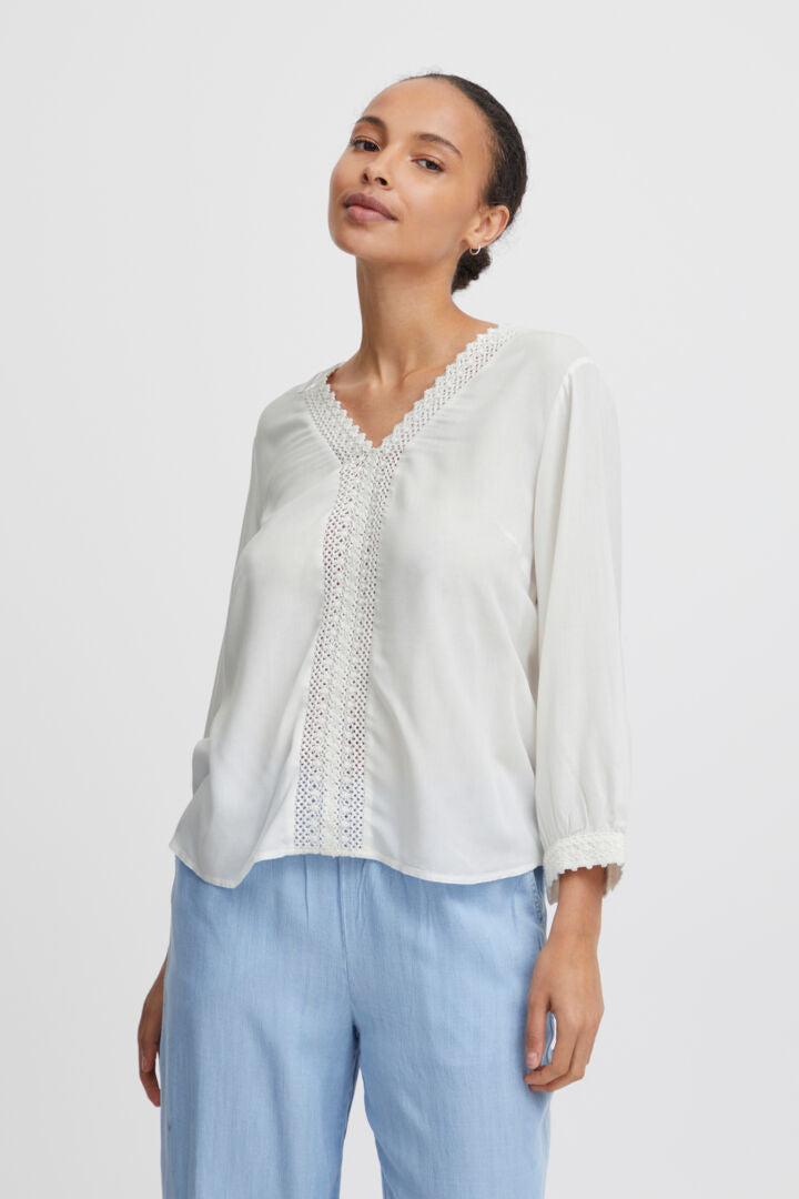 Hiro Blouse - Marshmallow