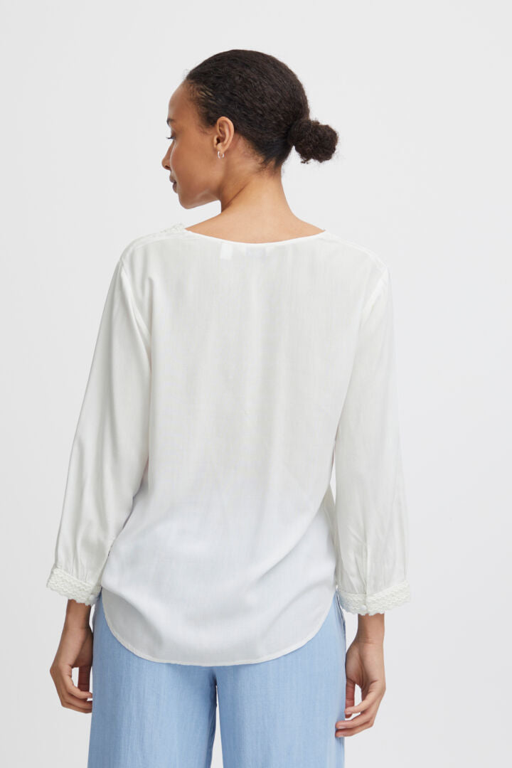 Hiro Blouse - Marshmallow