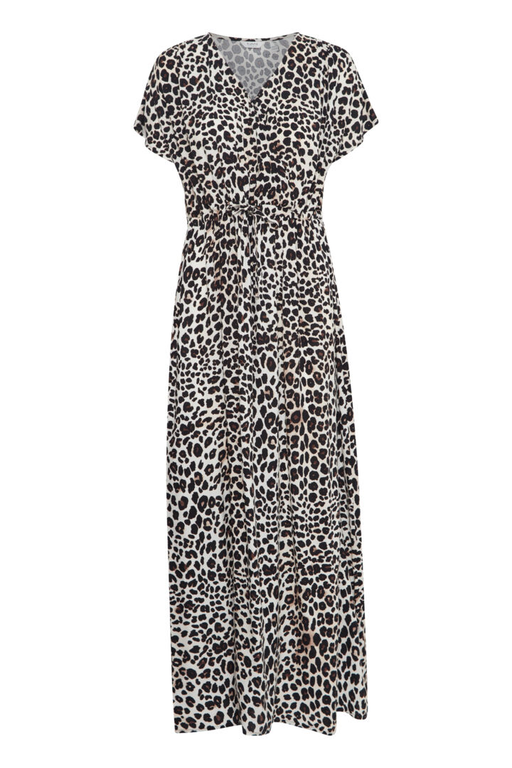 Joella Maxi Dress - Black Leo Mix