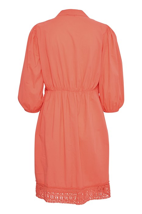 Pamela Dress - Living Coral