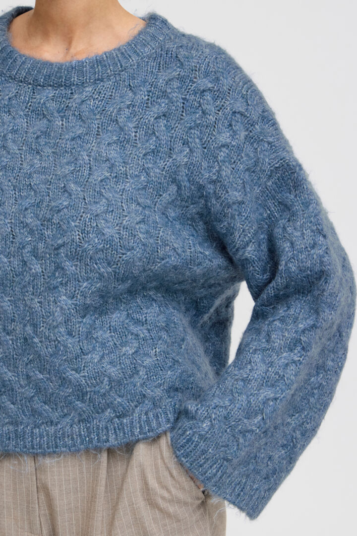 Omhu Jumper - Blue Horizon Melange