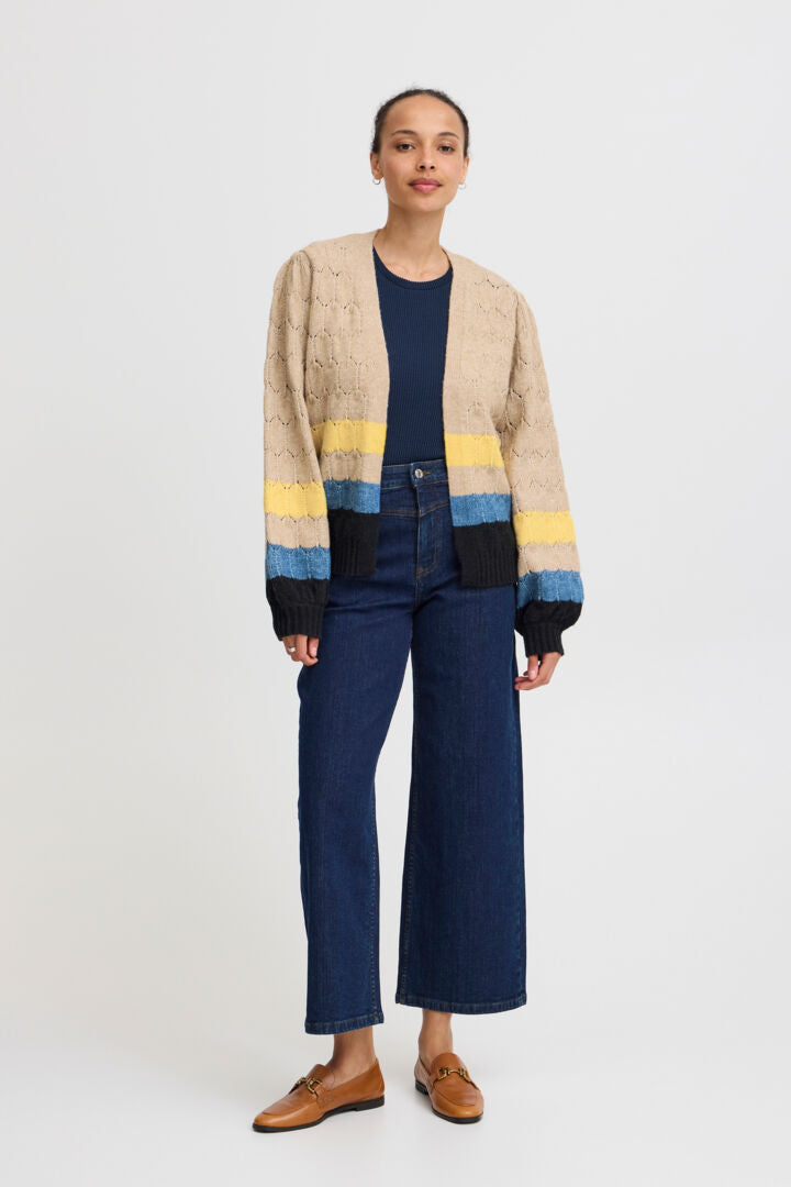 Nillo Cardigan - Cement Mix