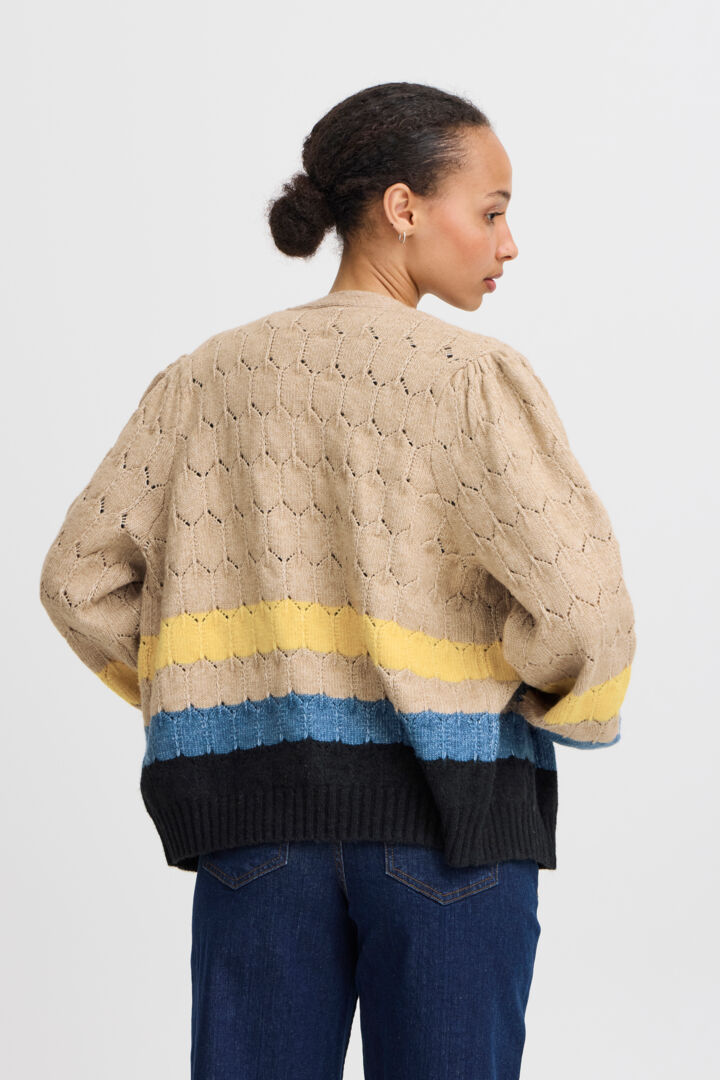 Nillo Cardigan - Cement Mix