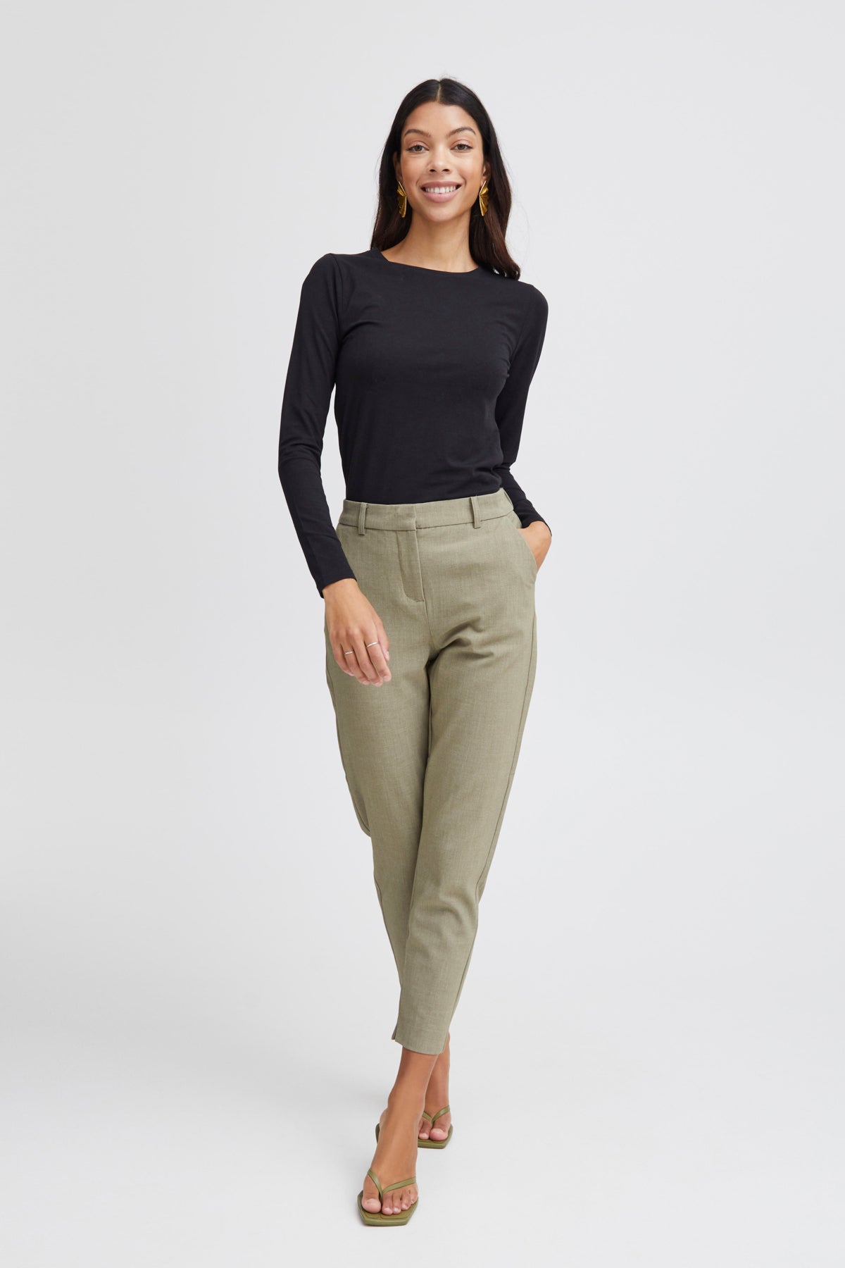 Pamila Long Sleeve T-Shirt - Black