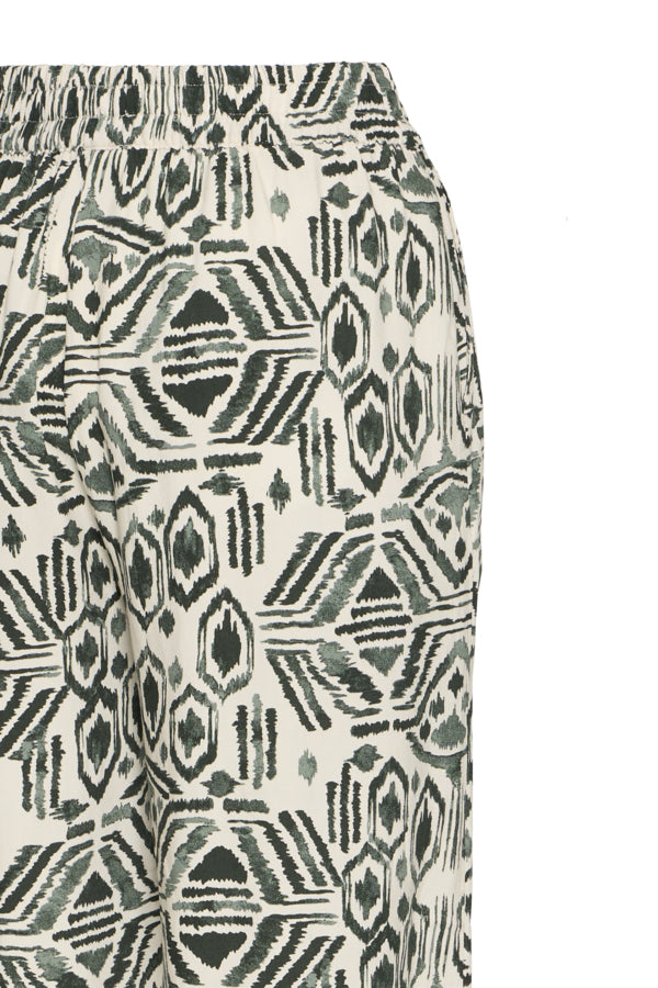 Joella Crop Pants - Ethnic Sea Spray