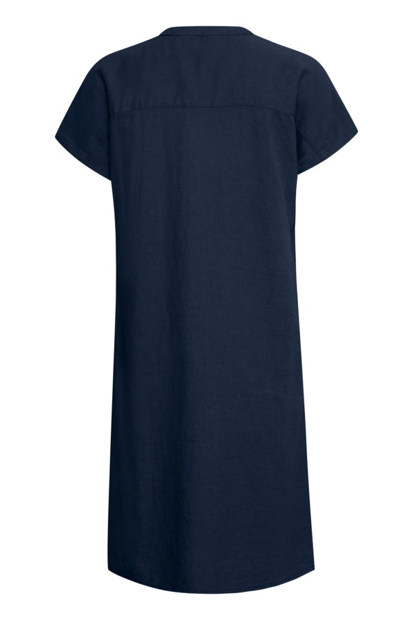 Falakka V-Neck Dress - Copenhagen Nights