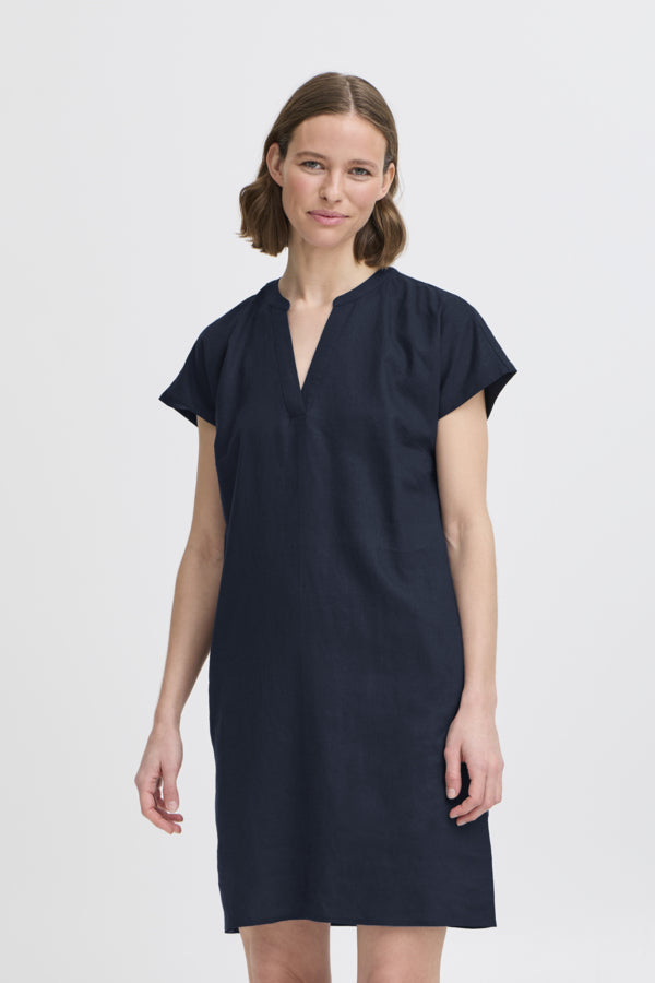 Falakka V-Neck Dress - Copenhagen Nights
