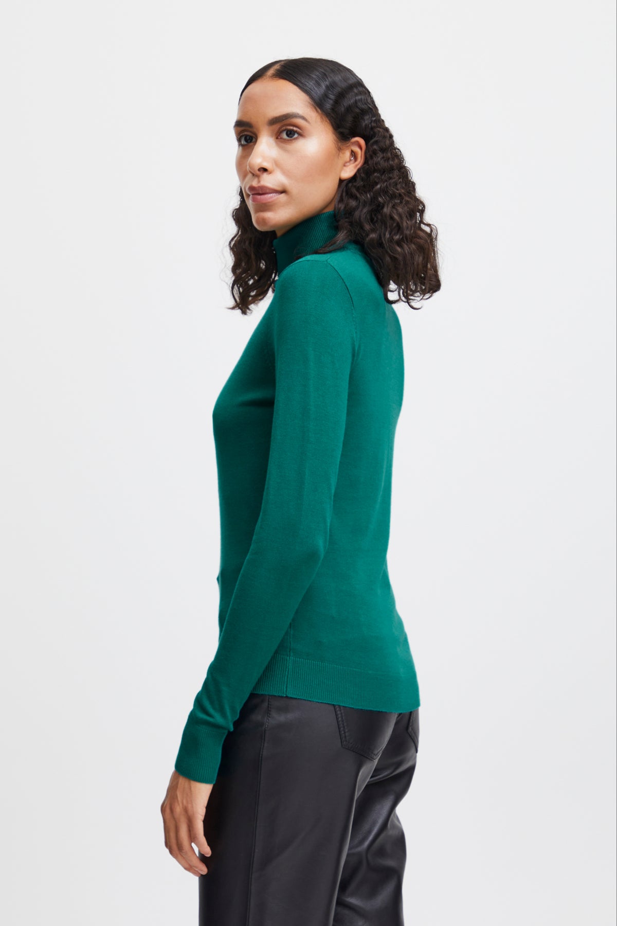 Pimba Rollneck - Cadminum Green