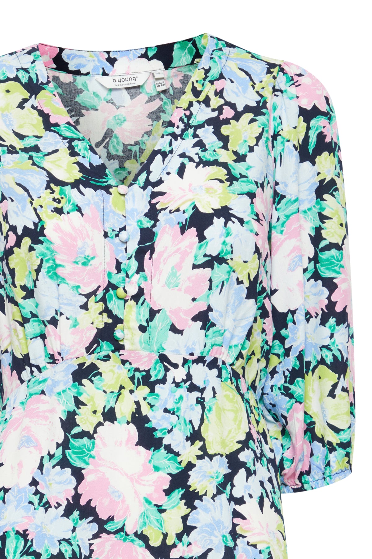 Flaka Dress - Green Glow Mix