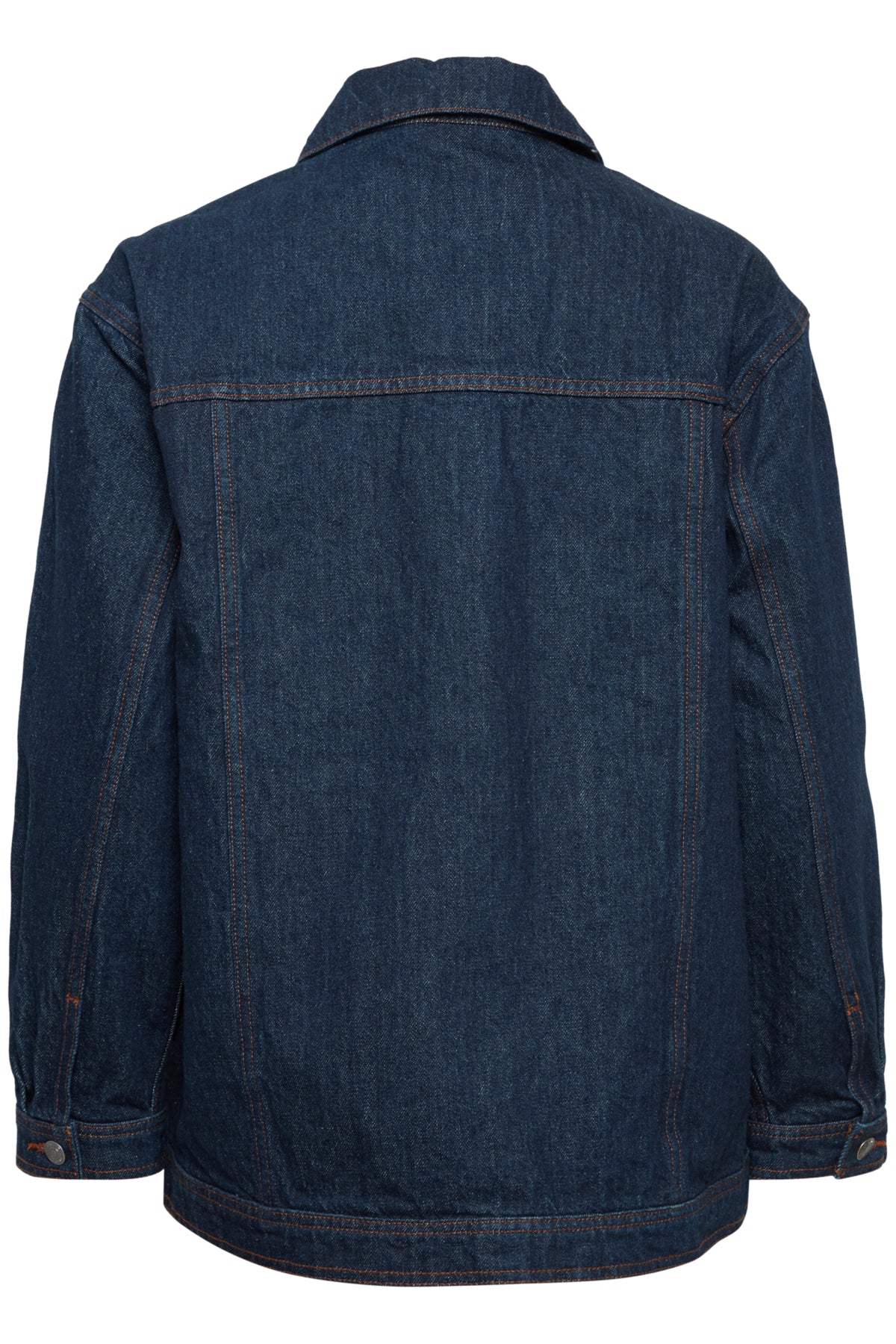 Kalo Oversized Denim Jacket - Dark Blue Denim