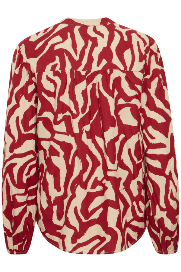 Josa Shirt - Pomegranate