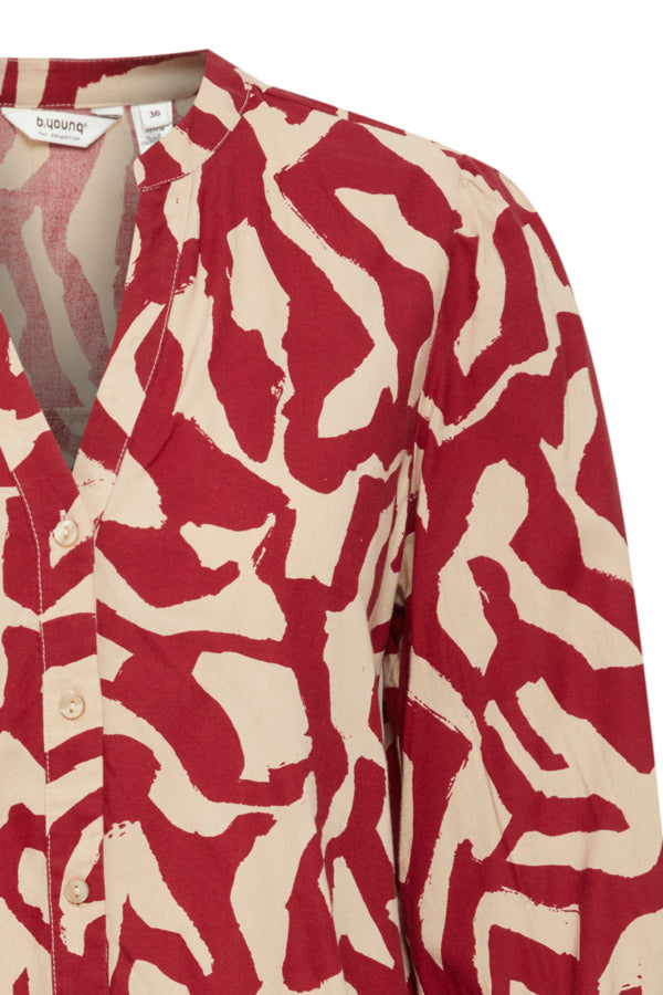 Josa Shirt - Pomegranate