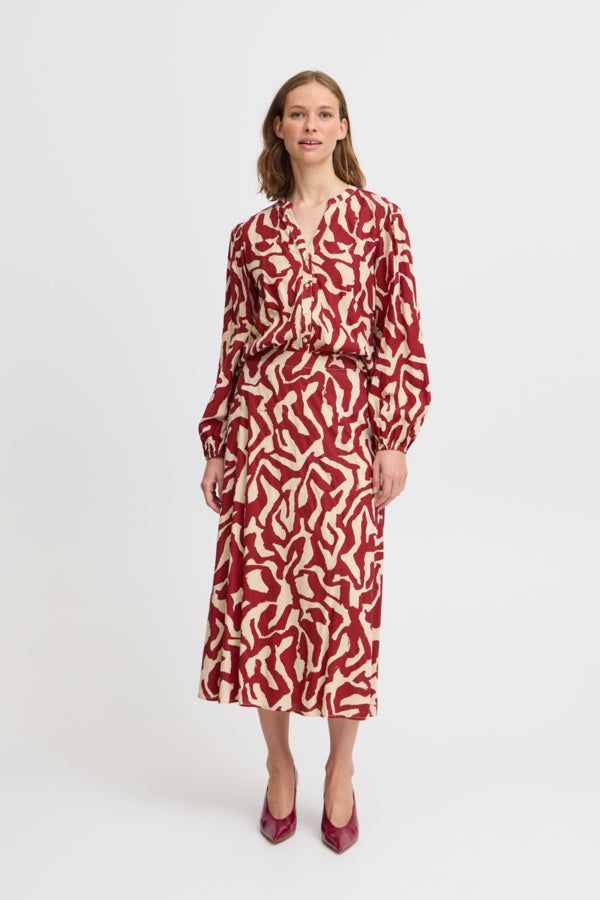 Josa Shirt - Pomegranate