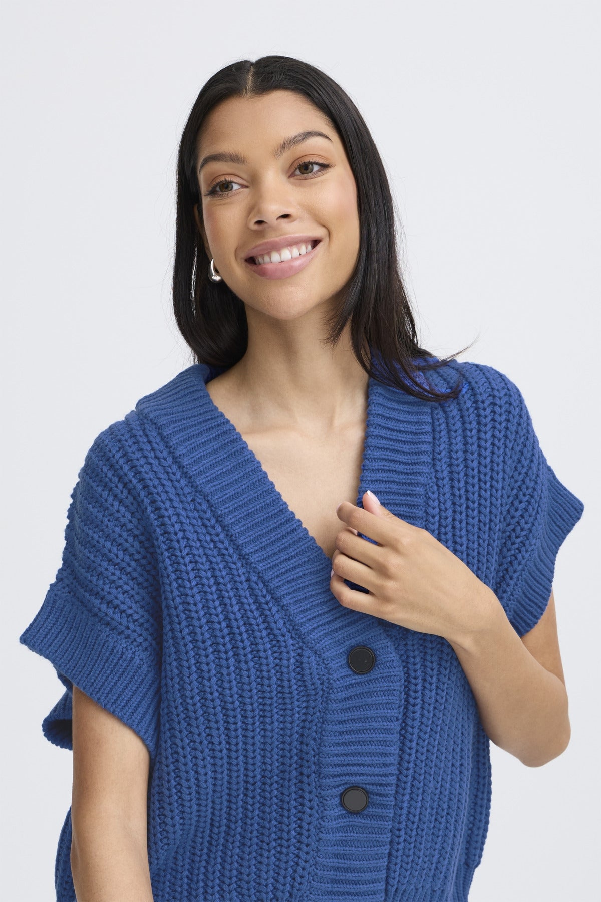 Otinka Waistcoat - Blue Quartz