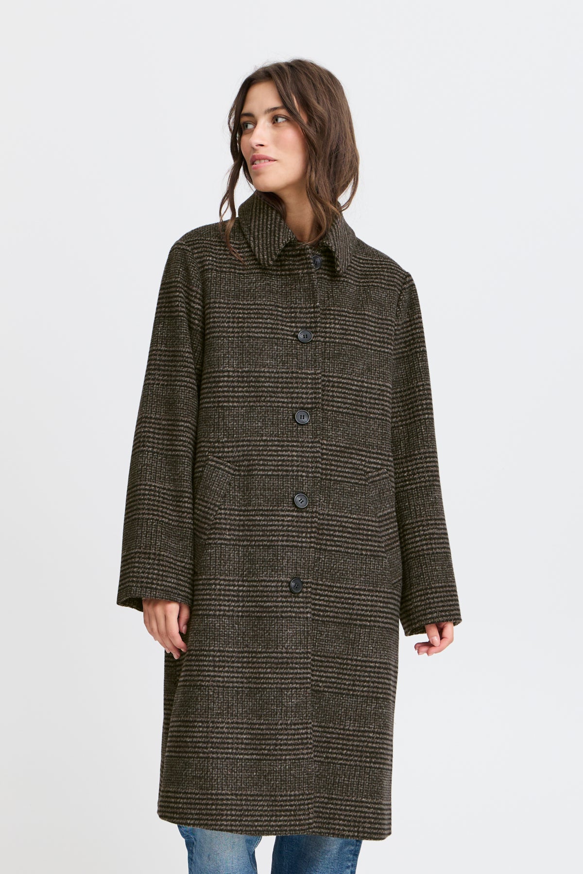 Bocco Coat - Black Mix