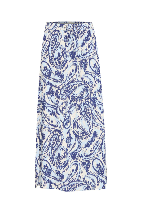 Joella Maxi Skirt - Blue Paisley