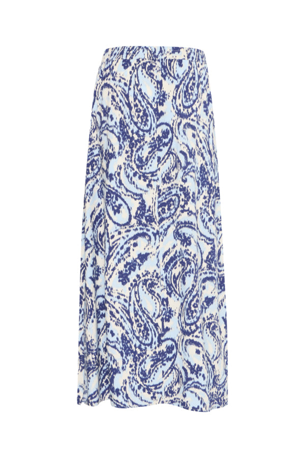 Joella Maxi Skirt - Blue Paisley