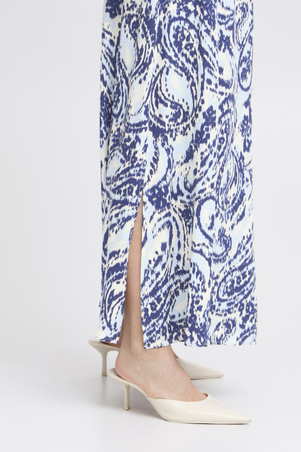 Joella Maxi Skirt - Blue Paisley