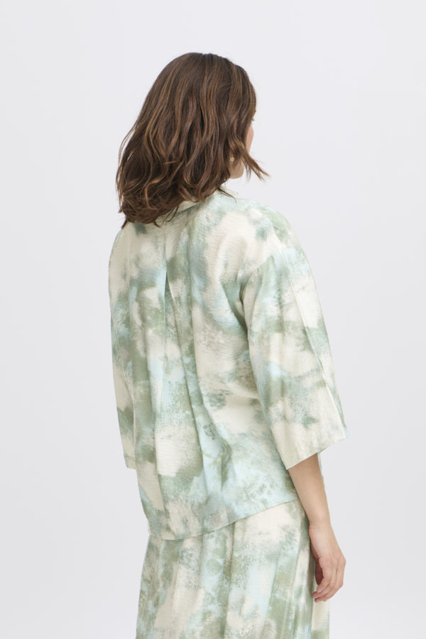 Ibine Shirt - Blue Haze Blur