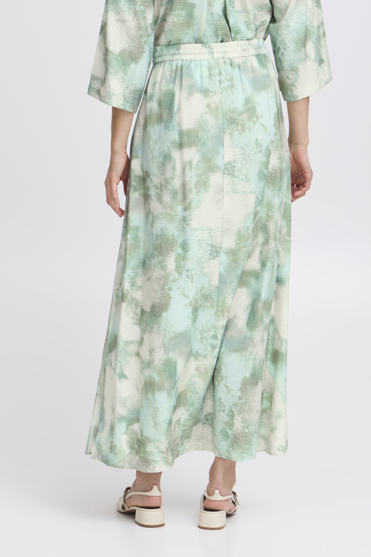 Ibine Skirt - Blue Haze Blur