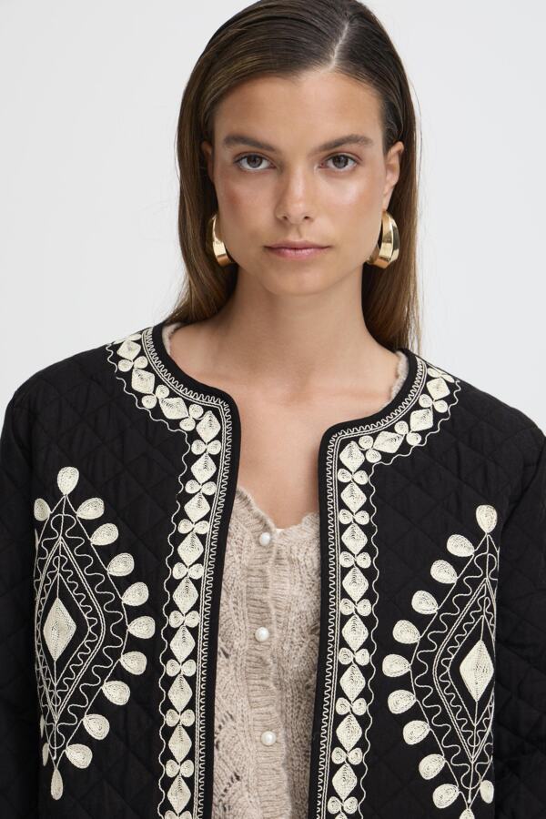 Damun Jacket - Black Mix