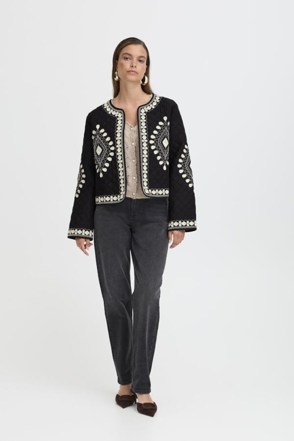 Damun Jacket - Black Mix