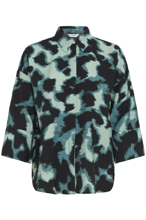 Ibine Shirt - Blurry Green