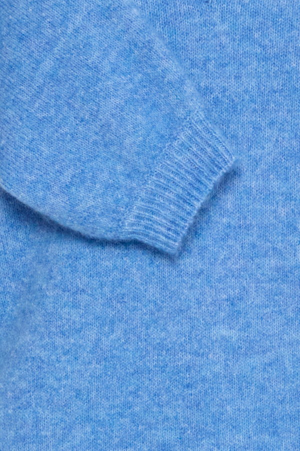 Omea V-Neck Jumper - Riviera Melange