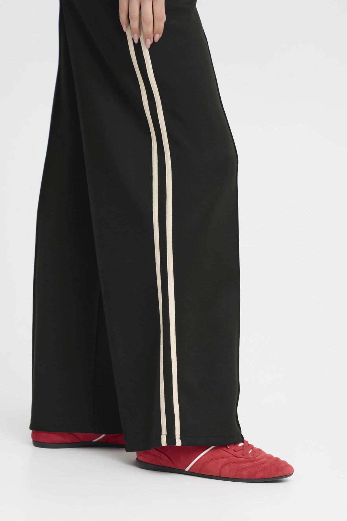 Pusti Contrast Pants - Meteorite