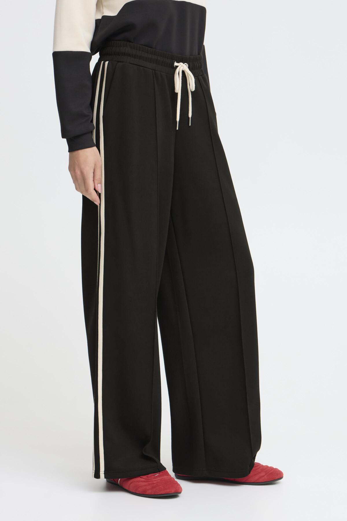 Pusti Contrast Pants - Meteorite