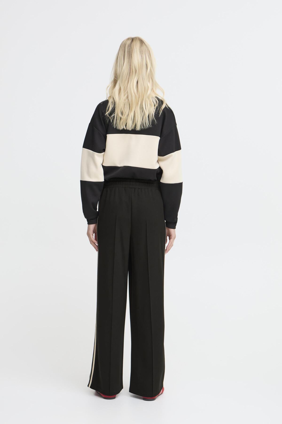 Pusti Contrast Pants - Meteorite