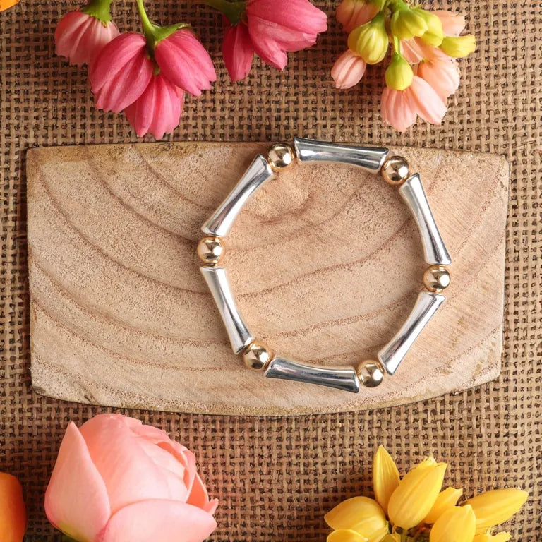Smooth Tube Bracelet - Mixed