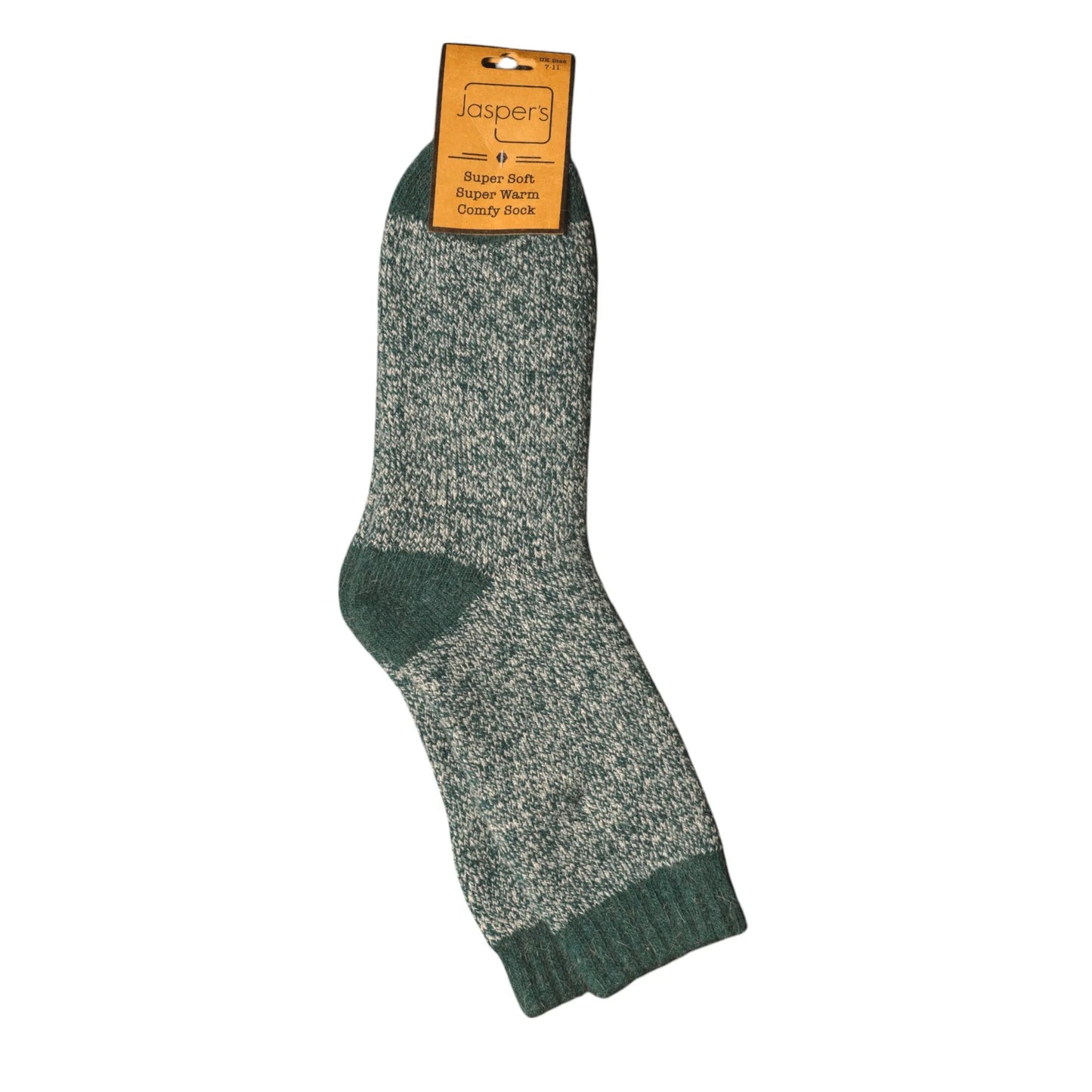 Cosy Socks - Green Marl