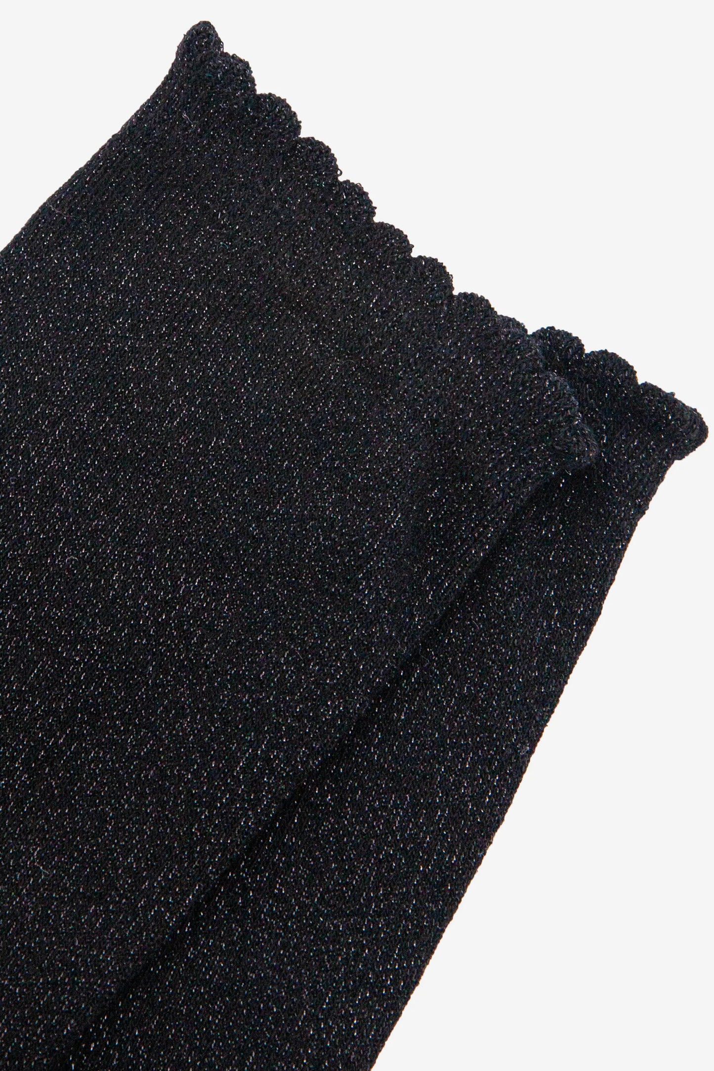 Glitter Socks - Black/Silver