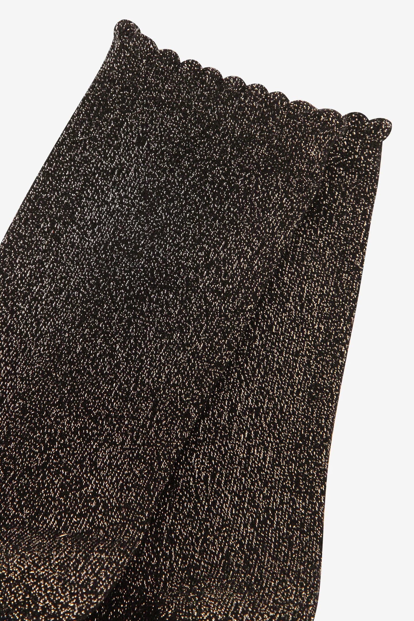 Glitter Socks - Black/Gold